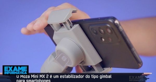 Estabilizador Moza Mini MX2: faz milagres pelos seus vídeos no smartphone